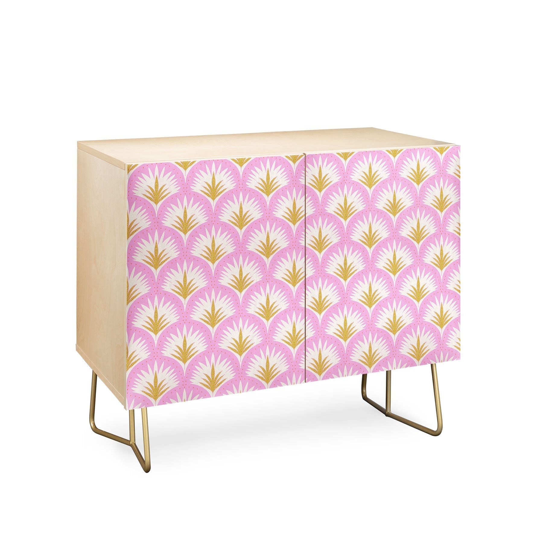Jennifer Labre Pink Palmetto Credenza