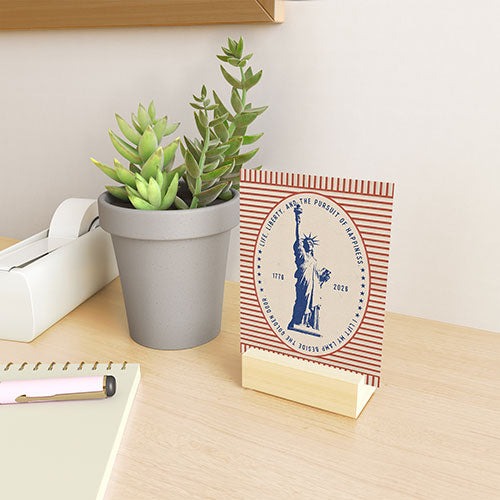 DENY Designs Life Liberty Mini Art Print