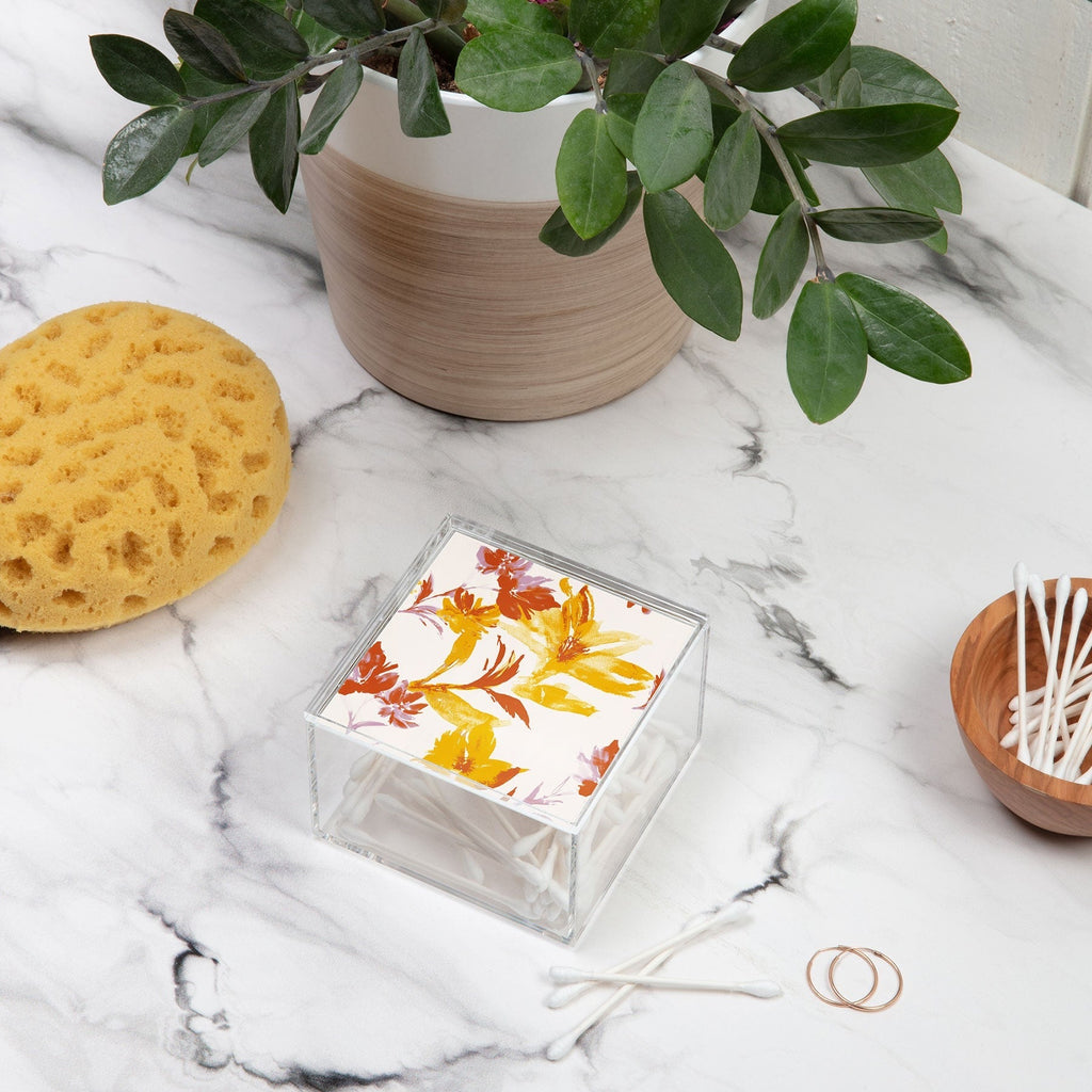 Gabriela Fuente Emma Floral Classic Acrylic Box