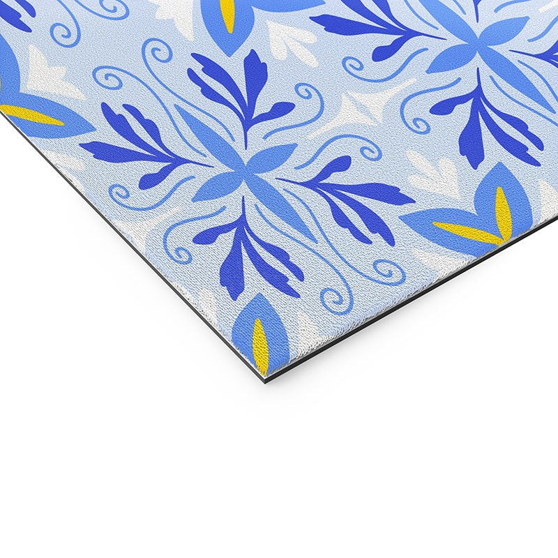 Design by Spark Dolce Vita Flourish Tile Welcome Mat