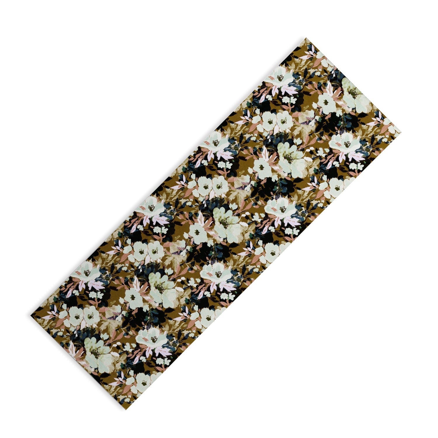 Marta Barragan Camarasa Romantic Floral Fusion Yoga Mat