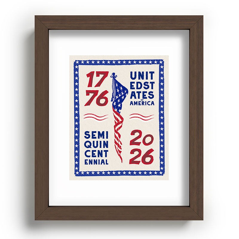 DENY Designs Retro 76 26 Recessed Framing Rectangle