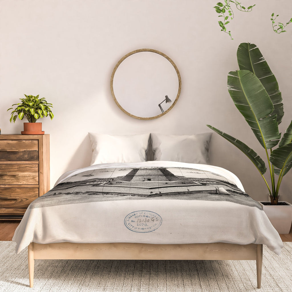 DENY Designs Vintage Lady Liberty Comforter