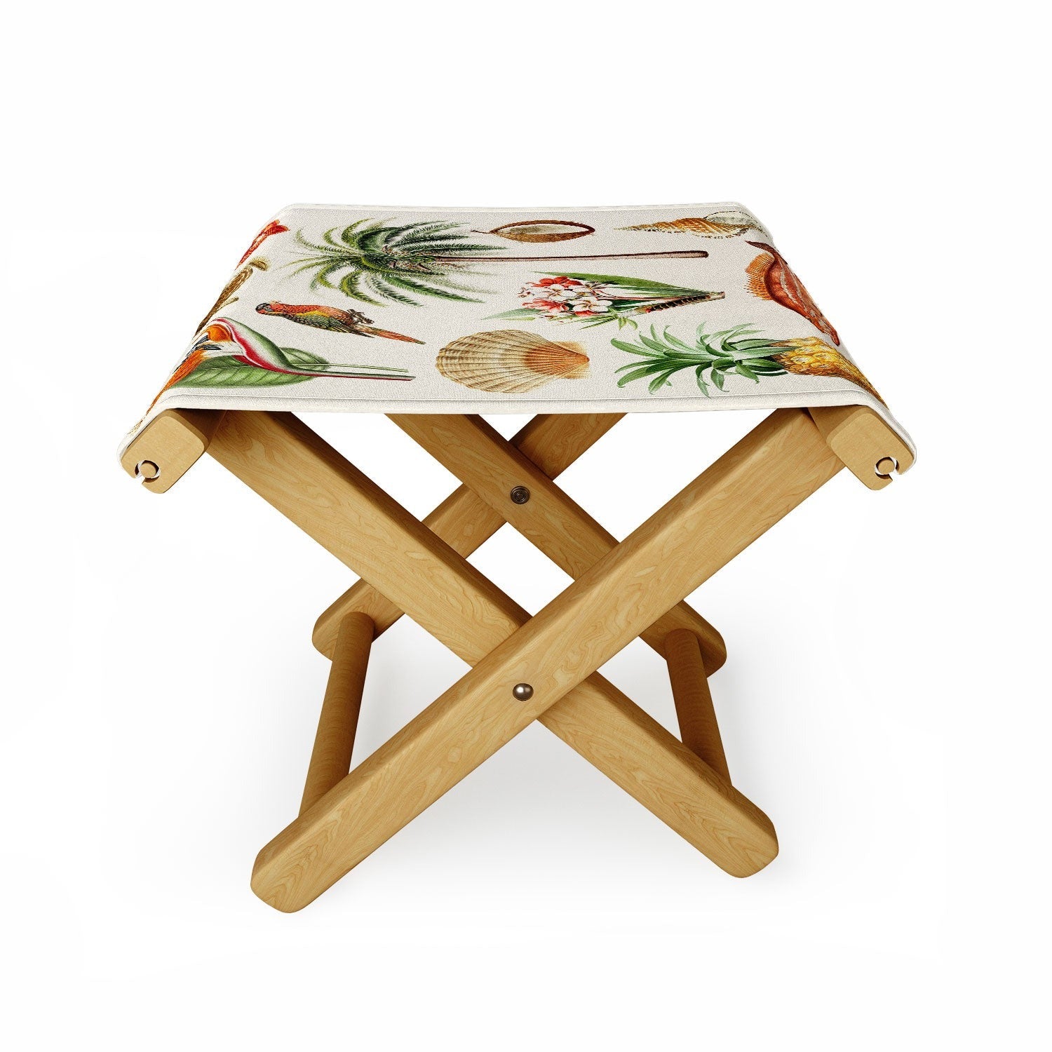 Gal Design Hawaii Collection Folding Stool