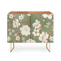 Gabriela Fuente Olive Floral Roberta Credenza