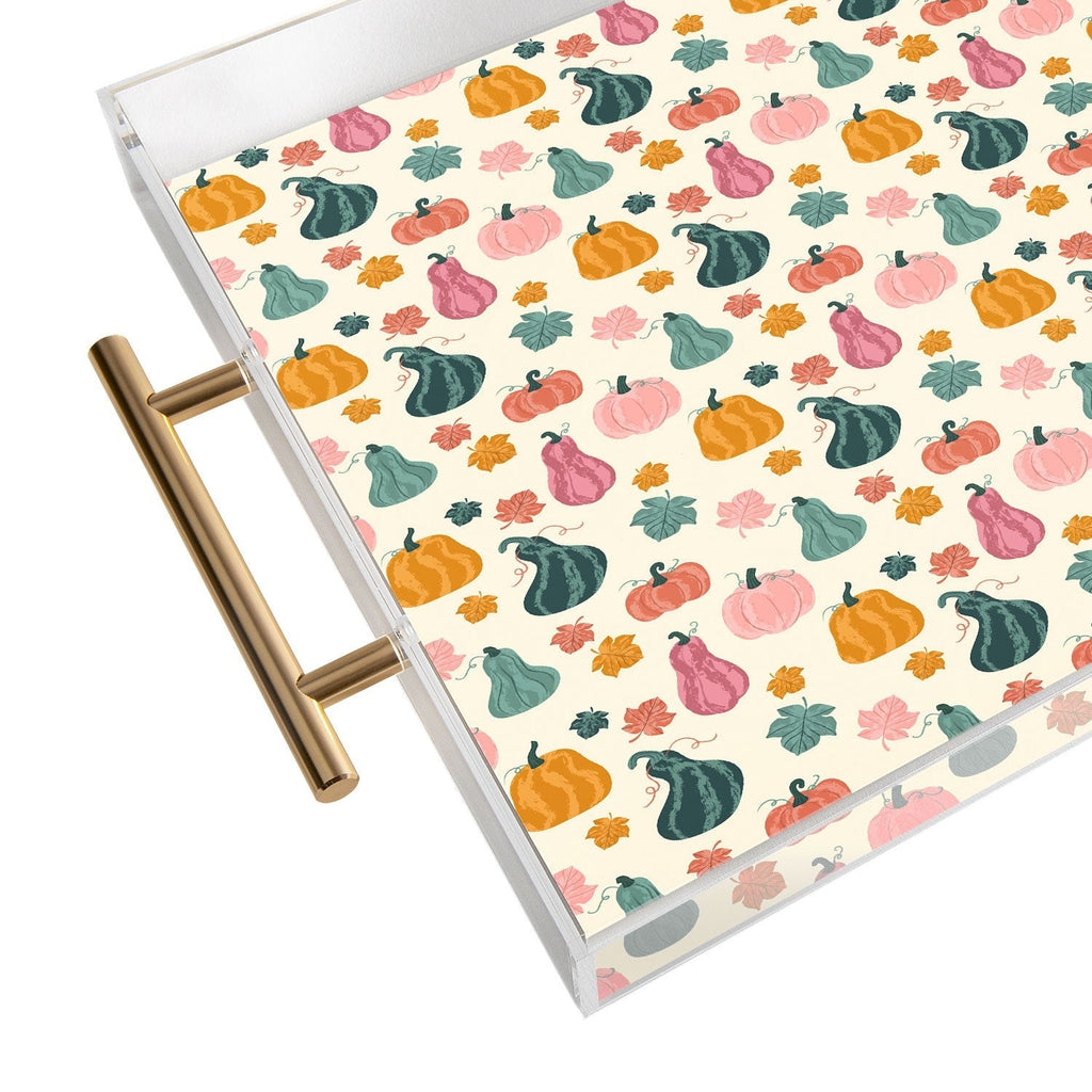 Design by Spark Gourdgeous Autumn Acrylic Tray