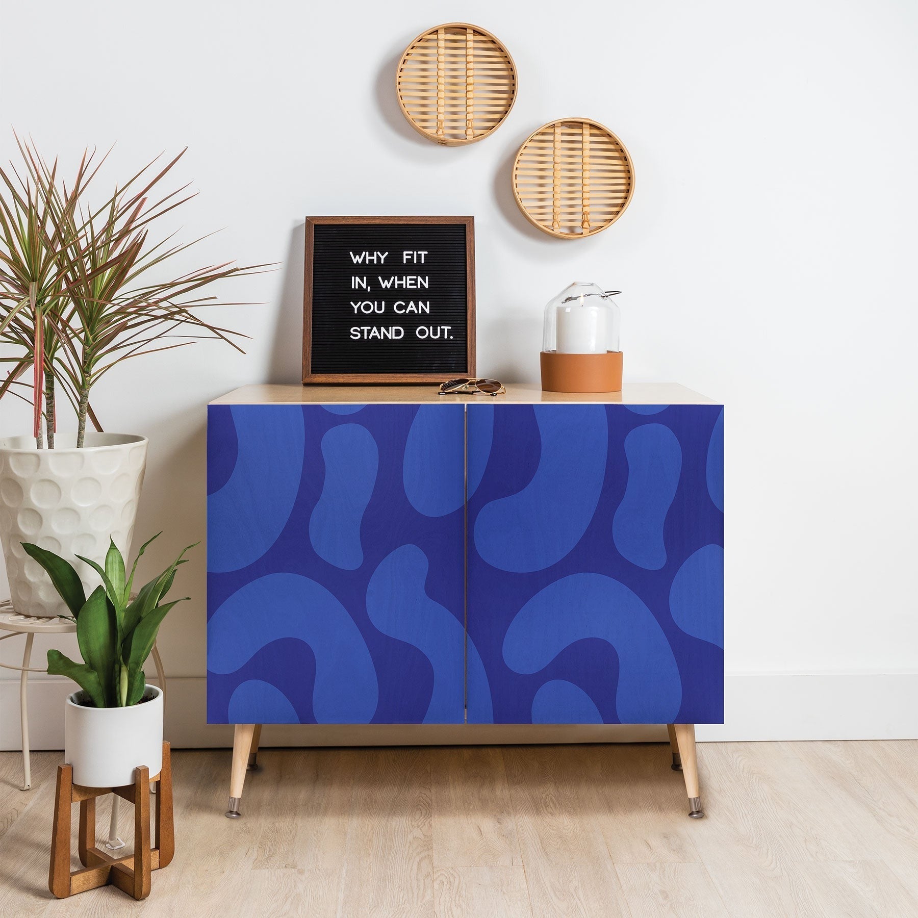 Camilla Foss Blue Pebble Credenza