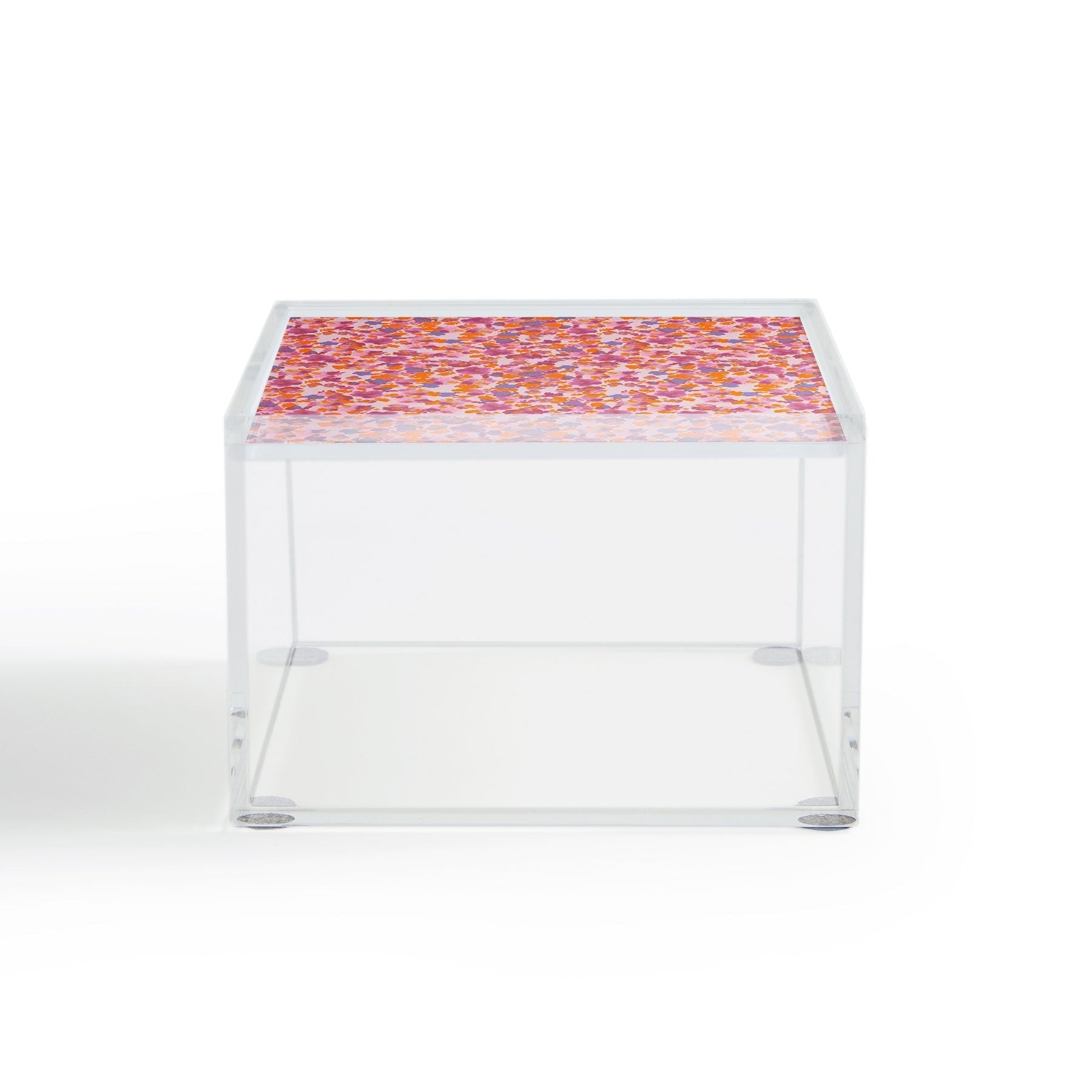 Gabriela Fuente Day Dreaming Watercolor Pink Acrylic Box