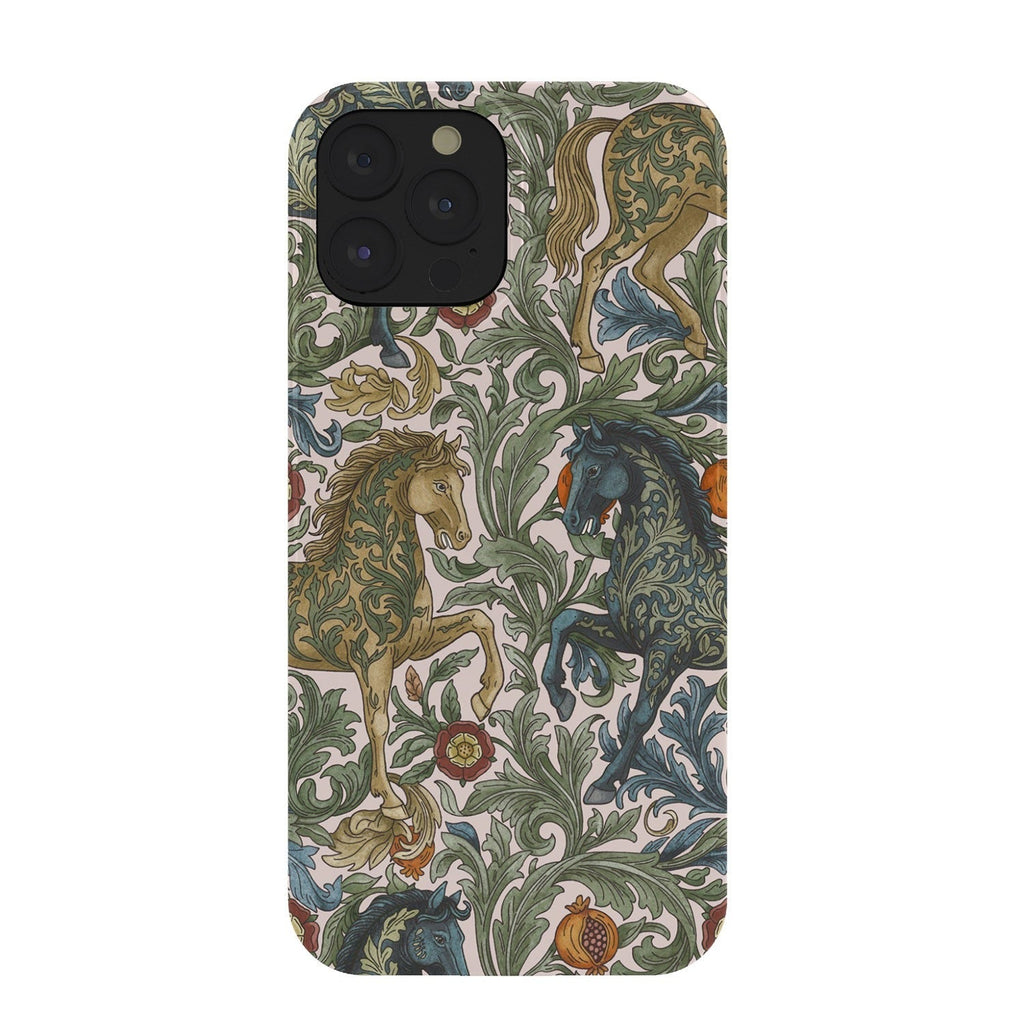 Marta Barragan Camarasa Renaissance Horse Garden Phone Case
