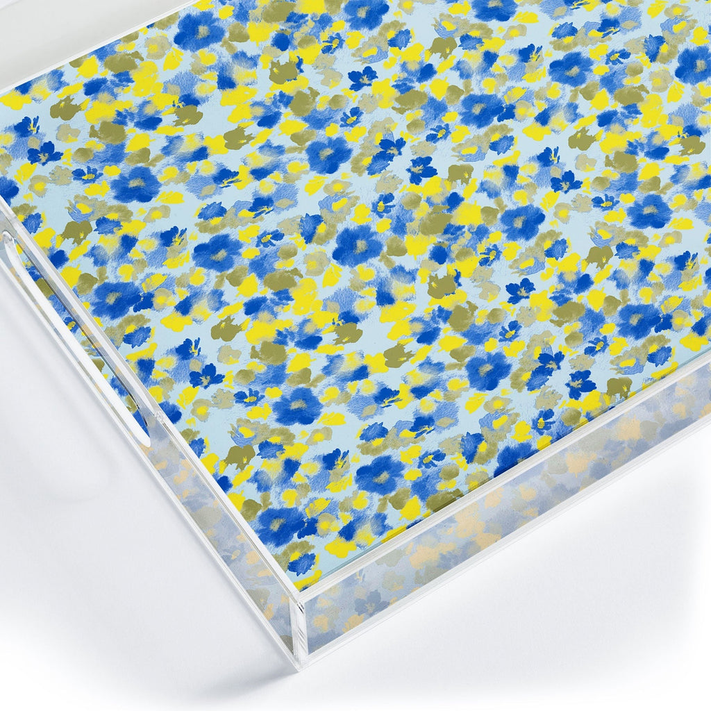 Gabriela Fuente Day Dreaming Watercolor Acrylic Tray