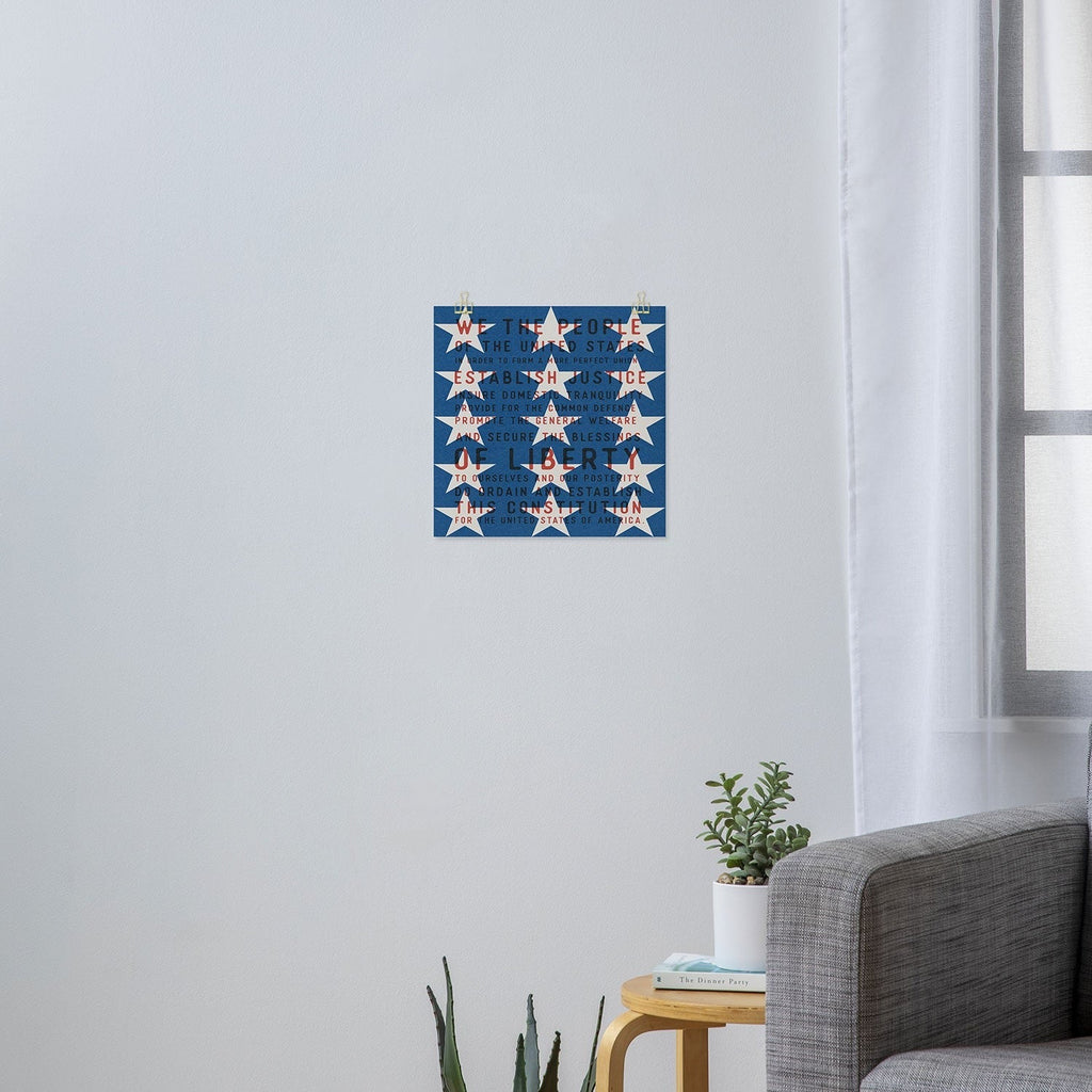 DENY Designs Starred Preamble Art Print