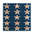DENY Designs Starred Preamble Wood Wall Mural