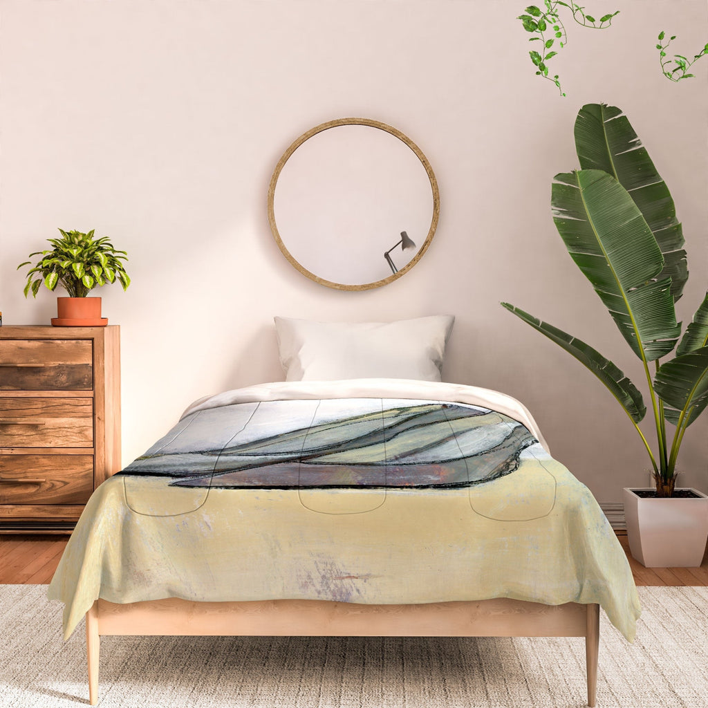 Sophia Buddenhagen Grey Stiletto Comforter