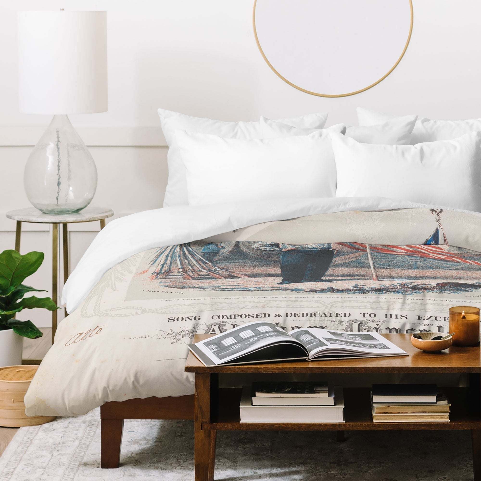 DENY Designs Our Country s Flag Duvet Cover