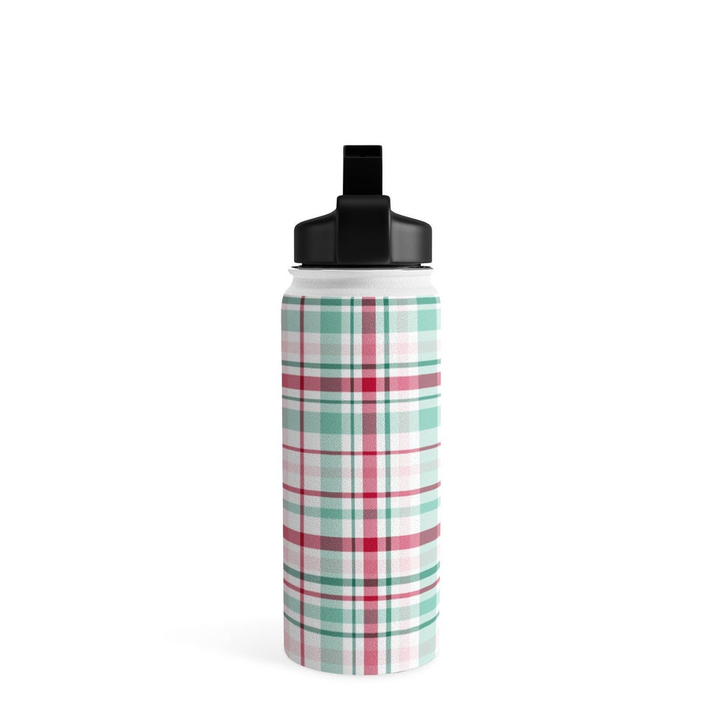 Lisa Argyropoulos Merry Vintage Plaid Water Bottle