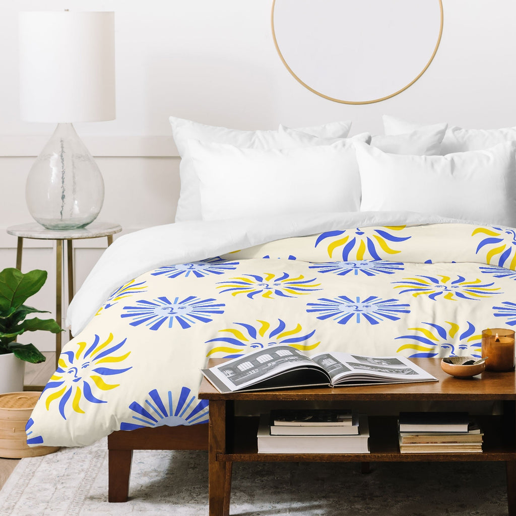 Design by Spark Dolce Vita Radial Sun Flames Duvet Cover