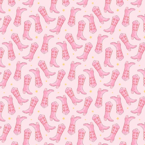 Love_Ryming Stars and Boots Wall Mural