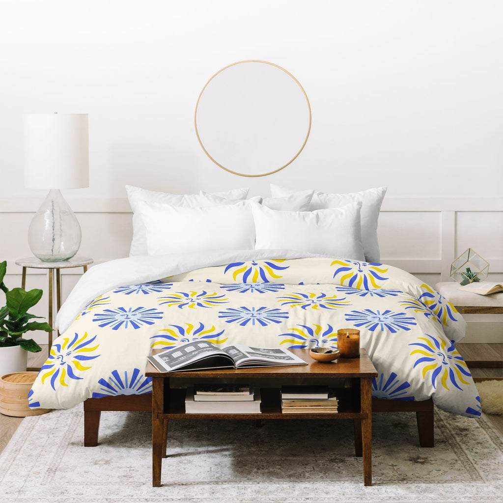 Design by Spark Dolce Vita Radial Sun Flames Duvet Cover