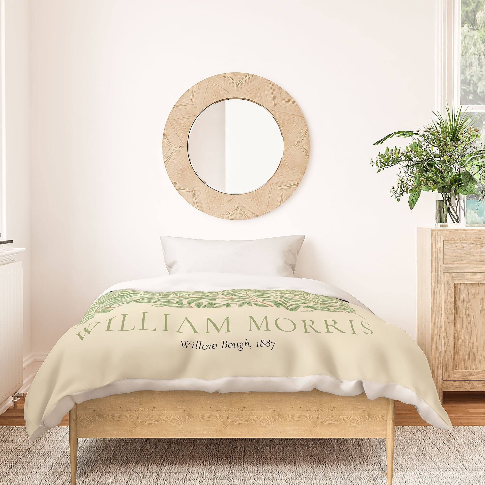 DENY Designs William Morris Willow Bough 1887 Duvet Cover