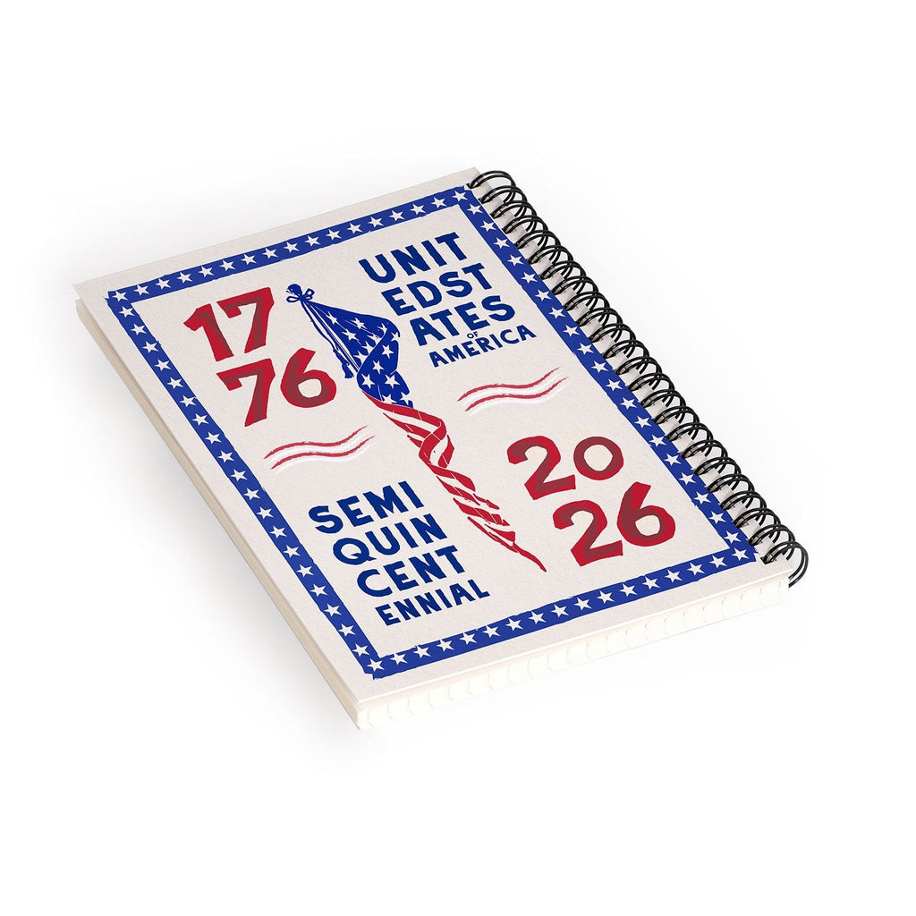 DENY Designs Retro 76 26 Spiral Notebook