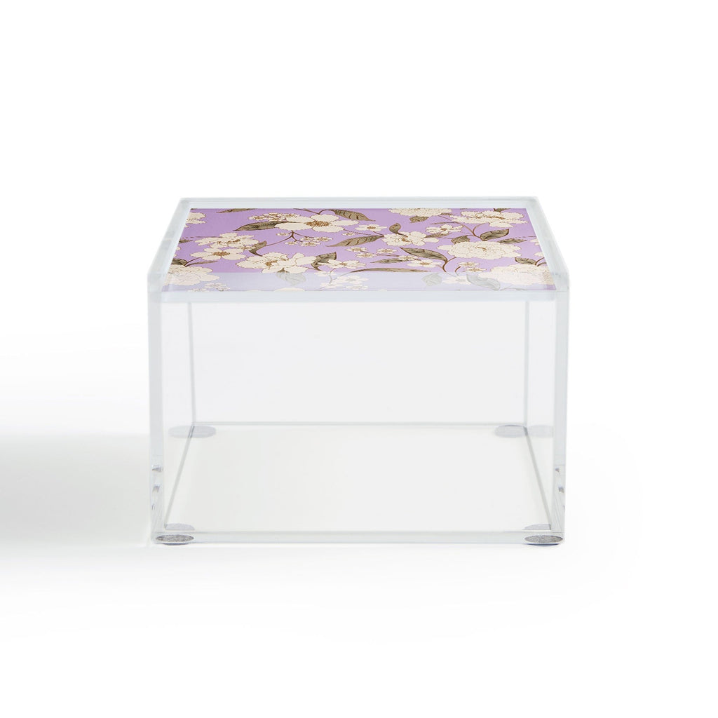 Gabriela Fuente Roberta lilac Acrylic Box