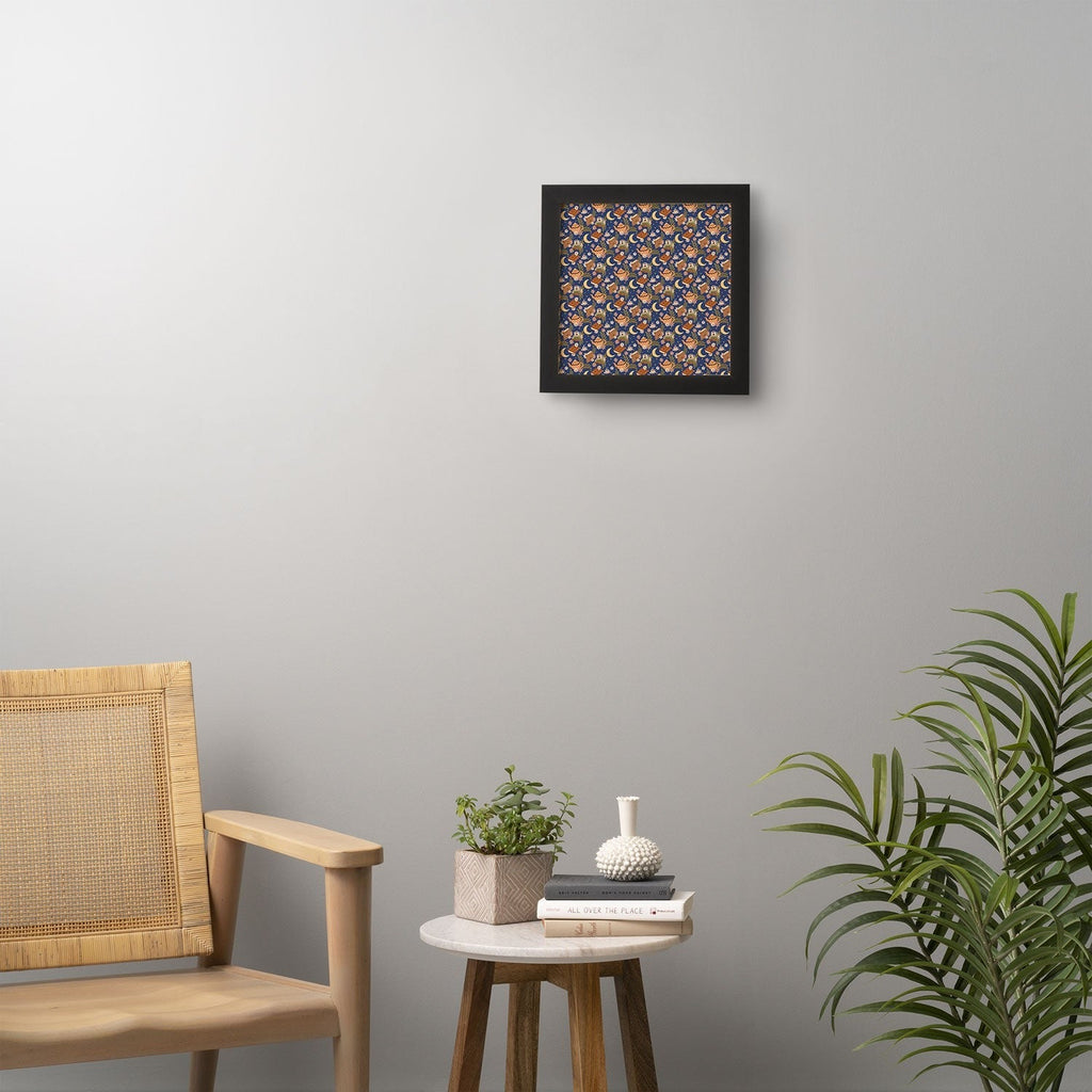 Avenie Moonlit Reading Nook II Framed Wall Art