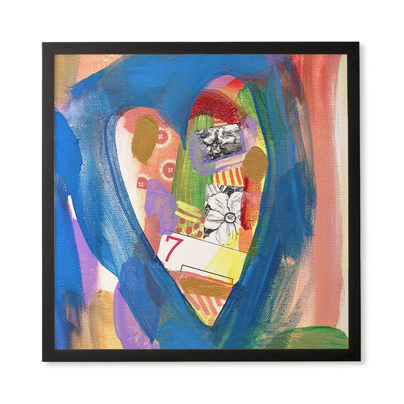 Natalie Baca Lucky in Love Framed Wall Art