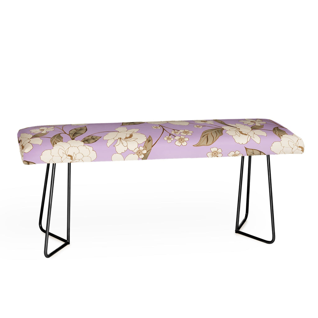 Gabriela Fuente Roberta lilac Bench