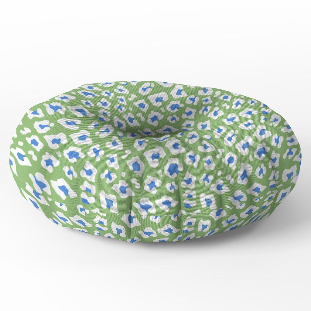 Avenie BR Cheetah Print Floor Pillow Round