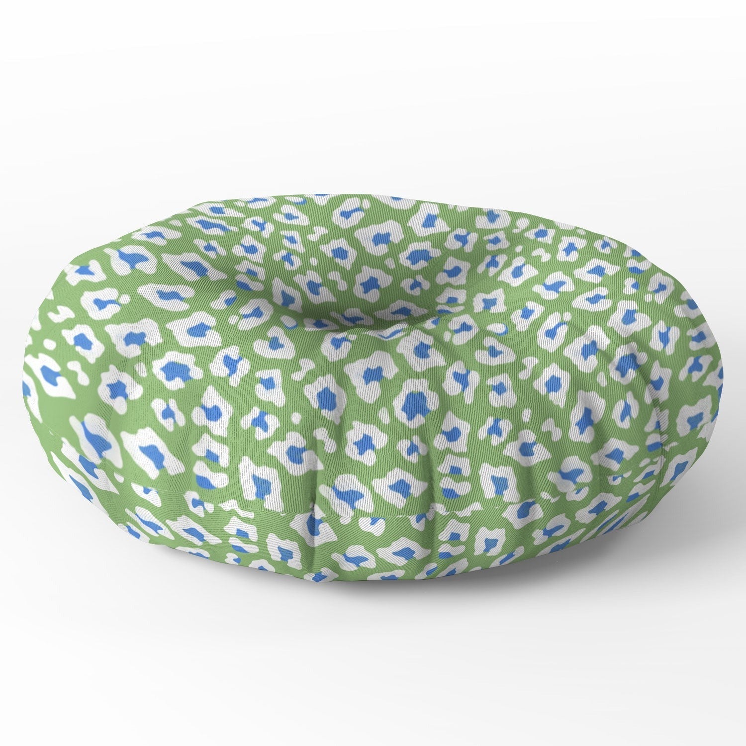 Avenie BR Cheetah Print Floor Pillow Round