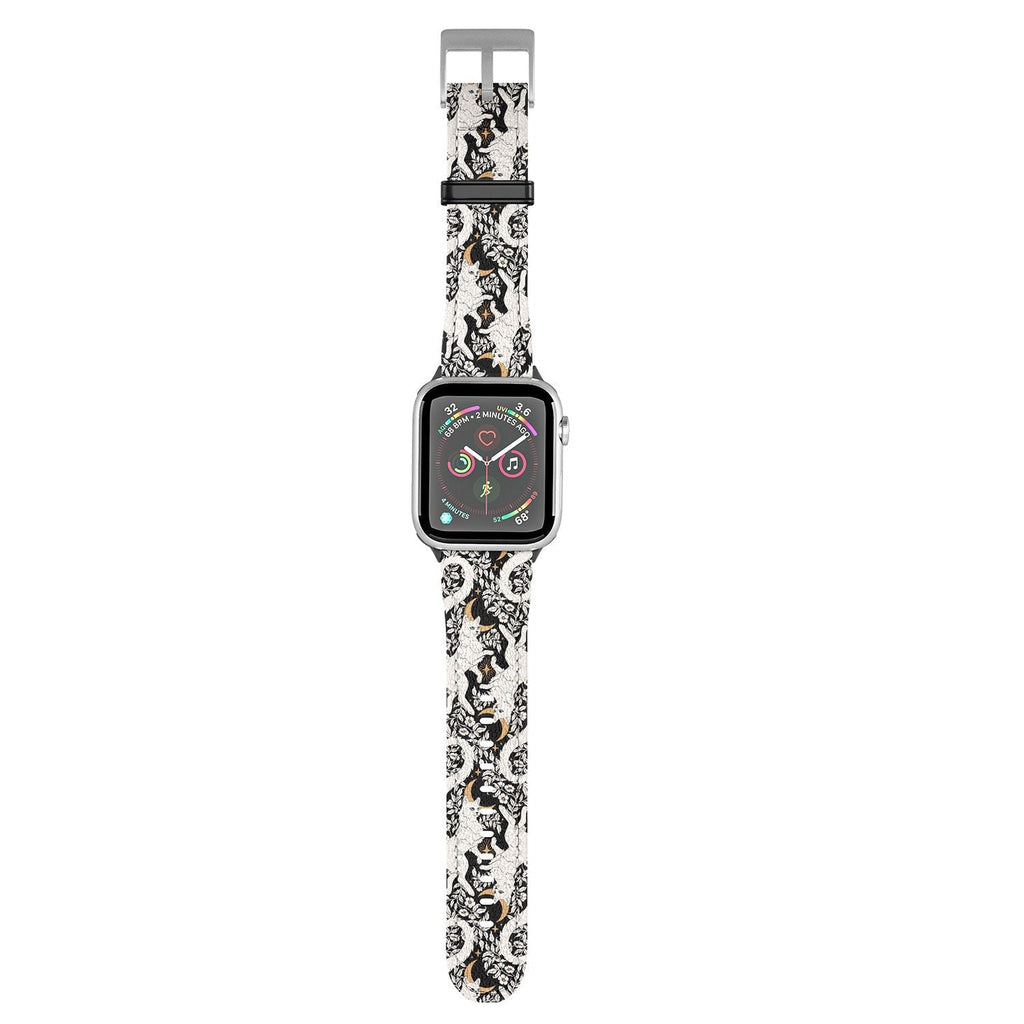 Avenie Celestial Cats Gold Apple Watch Band