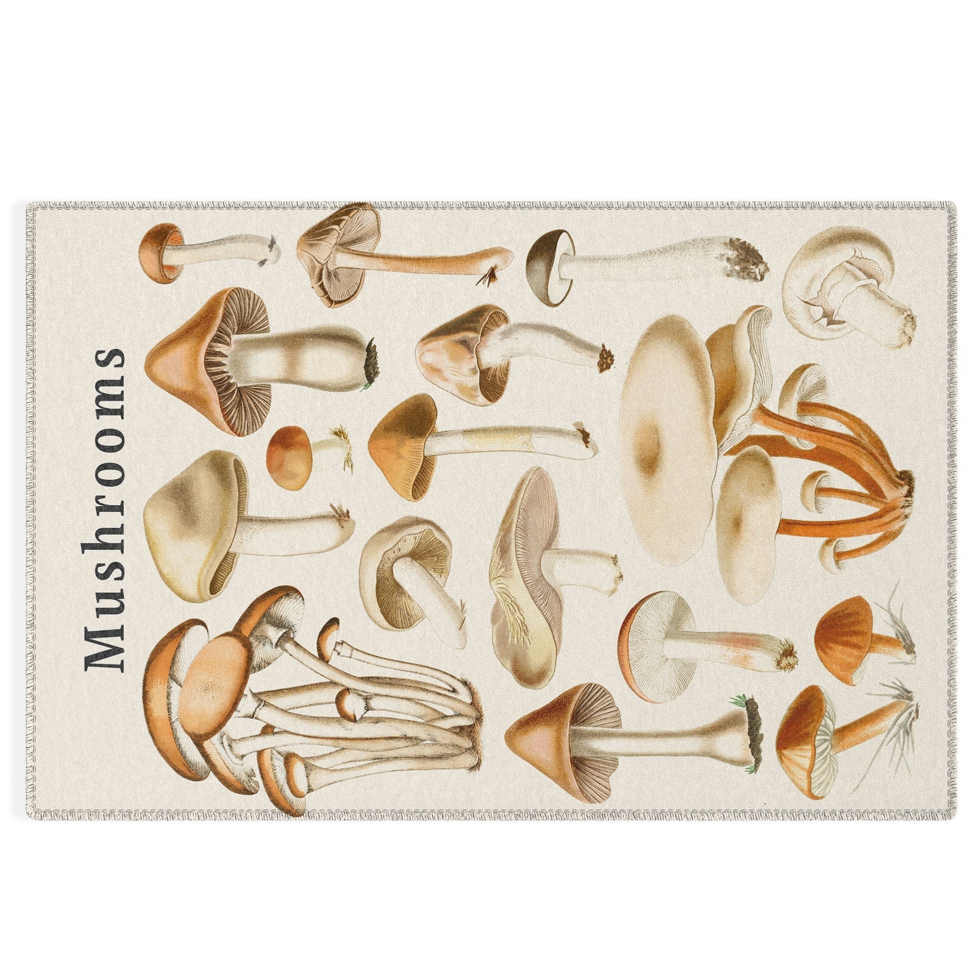 Gal Design Mushrooms Collection Outdoor Rug
