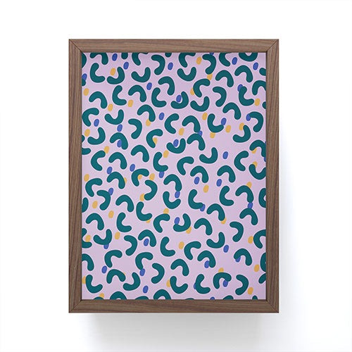 Camilla Foss Pebbles Mix Framed Mini Art Print