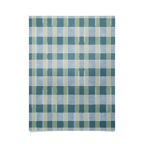 Marta Barragan Camarasa Country Style Checks Poster
