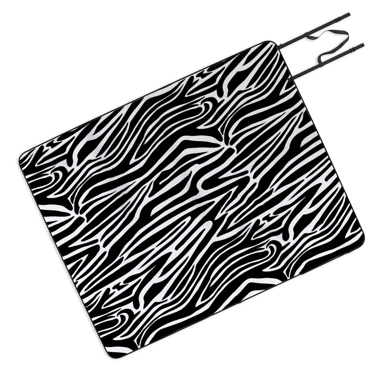 Jennifer Labre Wild Zebra Picnic Blanket