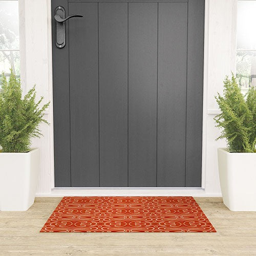 Mirimo Venexiana Burnt Orange Welcome Mat