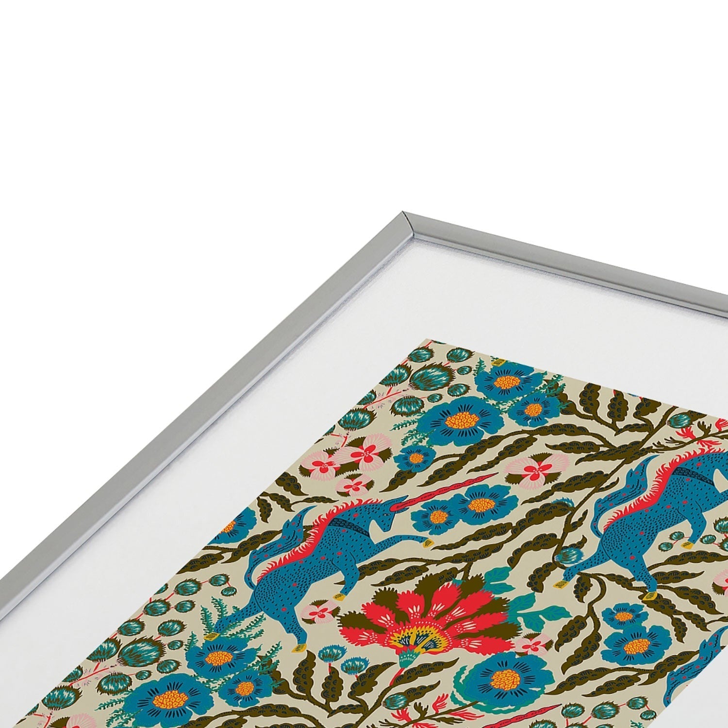 Holli Zollinger JOONIE LUNA UNI Metal Framed Art Print
