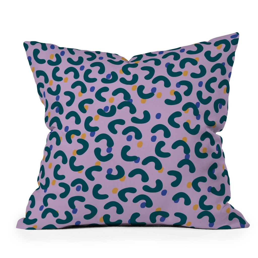 Camilla Foss Pebbles Mix Outdoor Throw Pillow