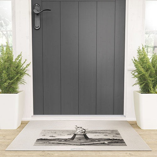 DENY Designs Vintage Lady Liberty Welcome Mat