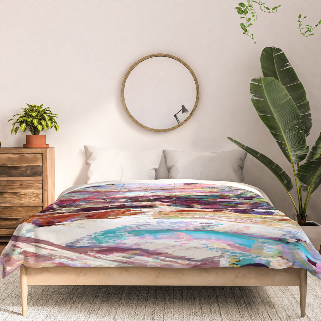 83 Oranges Sequin Haze Comforter
