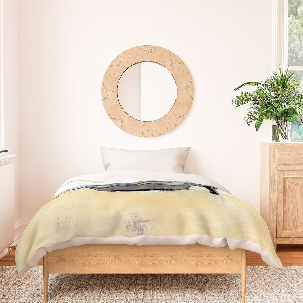 Sophia Buddenhagen Grey Stiletto Duvet Cover