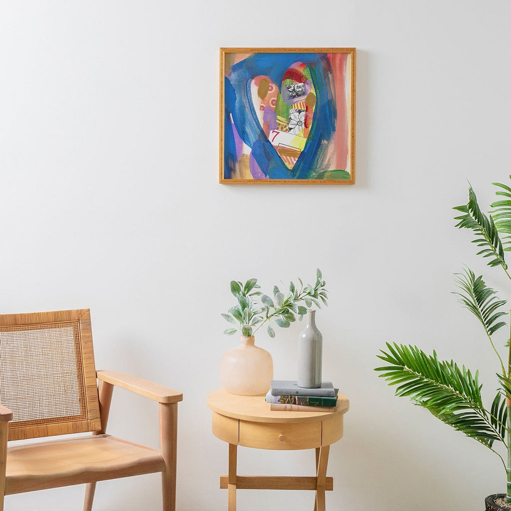 Natalie Baca Lucky in Love Framed Wall Art