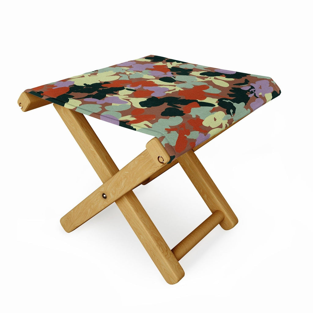 Marta Barragan Camarasa Retro Bloom Medley Folding Stool