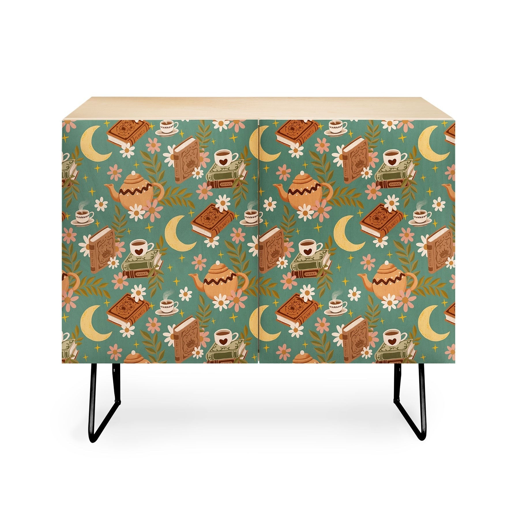 Avenie Moonlit Reading Nook I Credenza