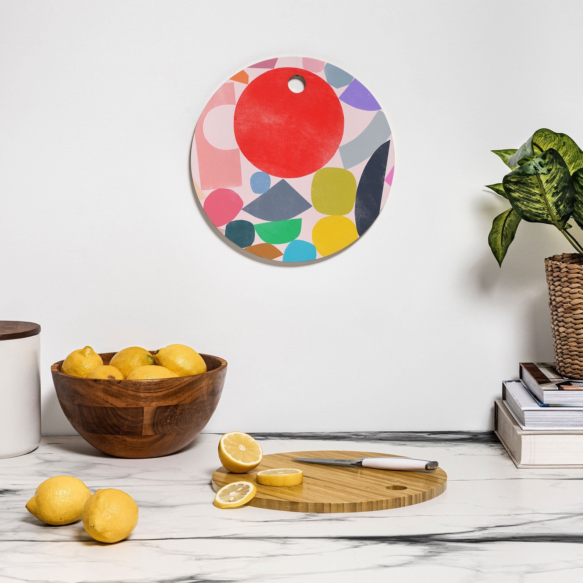 Garima Dhawan Colored Toys 4 Cutting Board Round