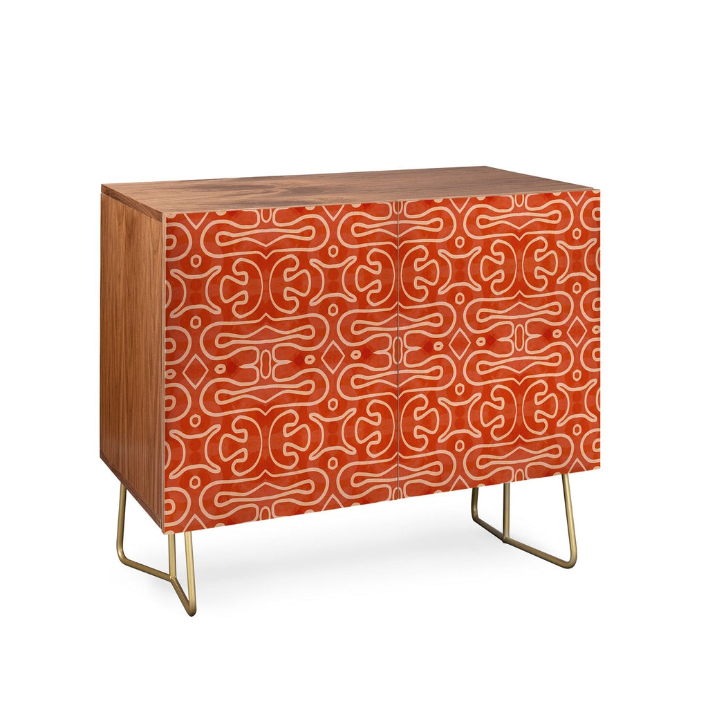 Mirimo Venexiana Burnt Orange Credenza