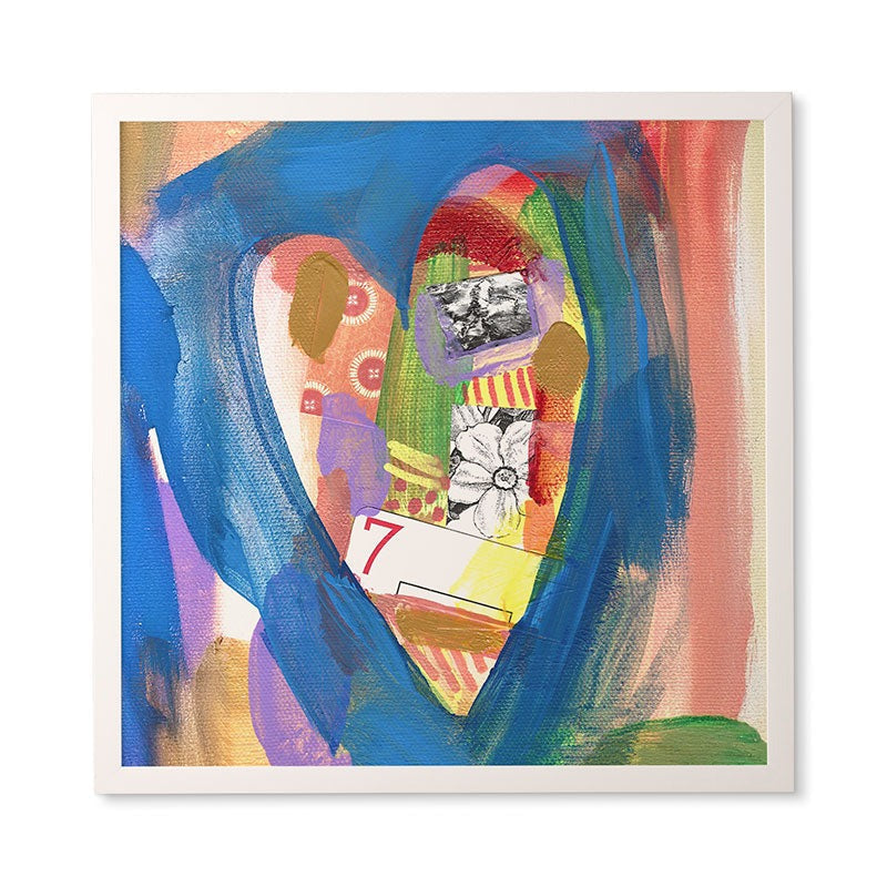 Natalie Baca Lucky in Love Framed Wall Art