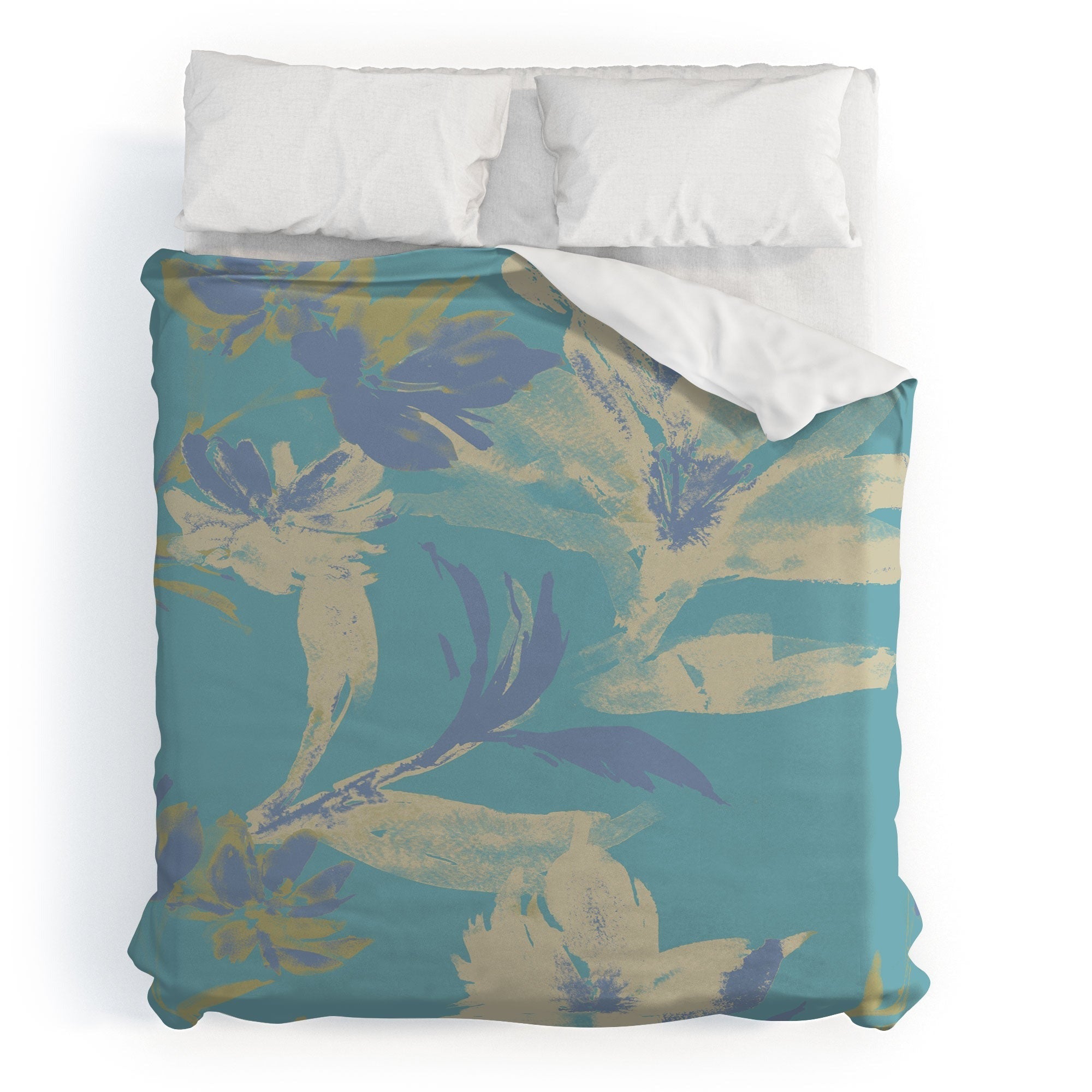 Gabriela Fuente Emma Floral Duvet Cover