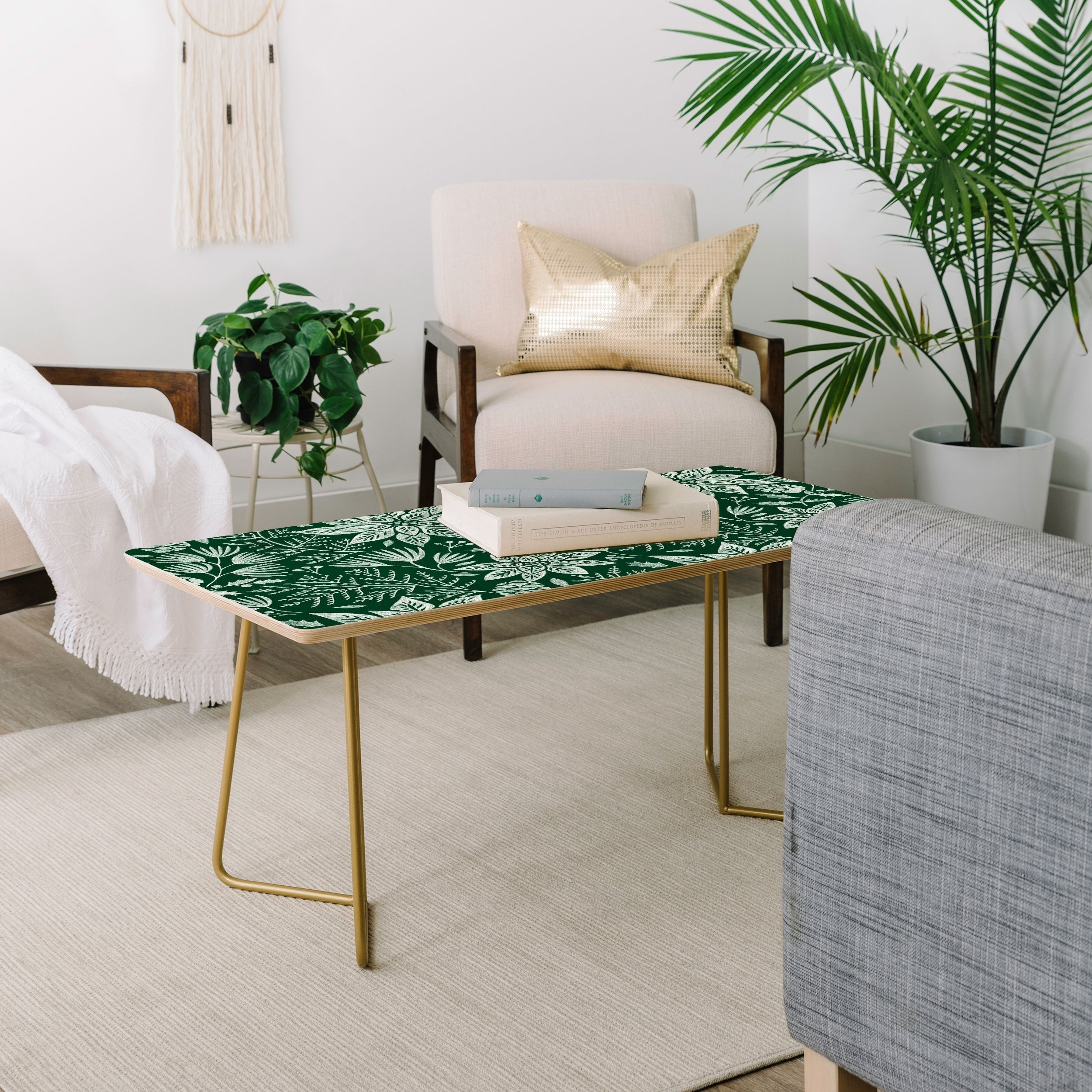 Pimlada Phuapradit Christmas Poinsettia Coffee Table