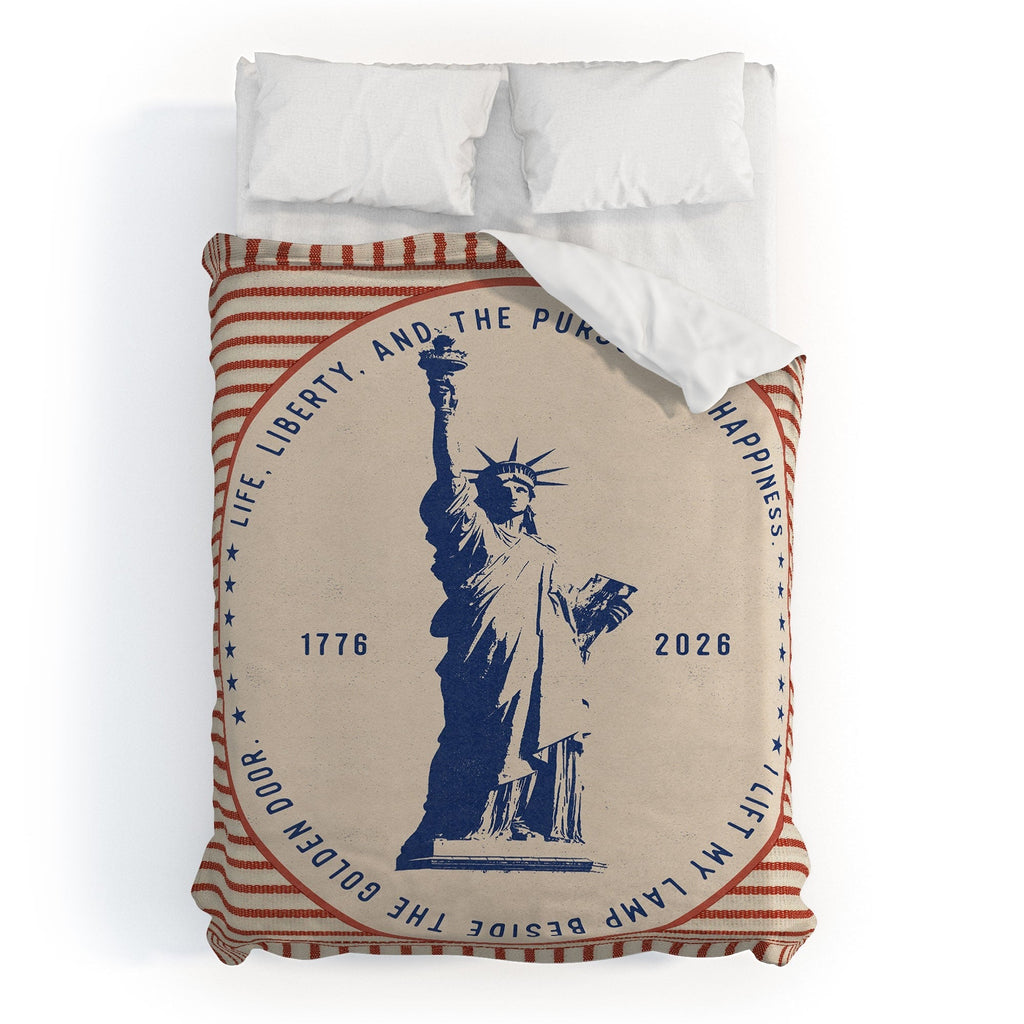 DENY Designs Life Liberty Duvet Cover